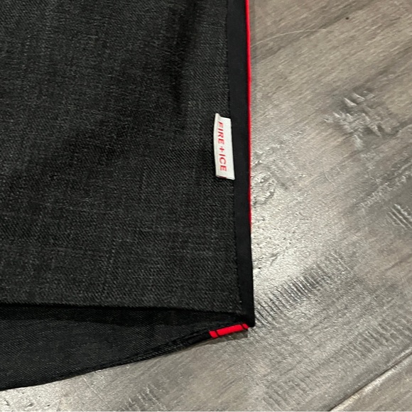 Bogner Fire and Ice Charcoal Gray and Red Ski Pants - Size 10 - Picture 6 of 16